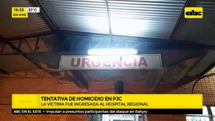 Tentativa de homicidio en Pedro Juan Caballero