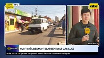Continúa desmantelamiento de casillas en el mercado 4