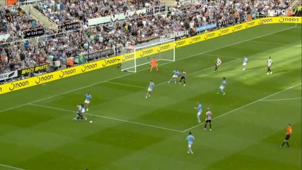 El gol de Miguel Almirón en el empate 3-3 del Newcastle con el Manchester City
