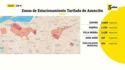 Parxin administrará estacionamiento tarifado