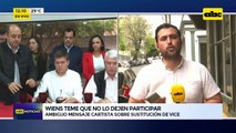 Wiens teme que no lo dejen participar