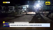 Asesinan de dos balazos a comerciante en PJC