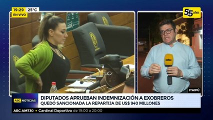 Diputados aprueban indemnización a exobreros