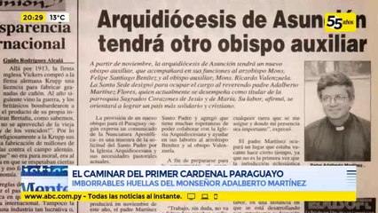 El caminar del primer cardenal paraguayo