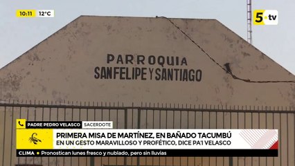 Expectativa en Bañado Tacumbú por primera misa de cardenal Adalberto Martínez en Paraguay