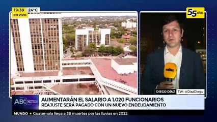 Municipalidad de Asunción aprueban aumento para 1.020 funcionarios