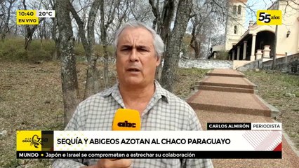 Sequía y abigeos en el Chaco paraguayo