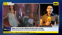 Beba de cuatro meses murió tras patada de su padre