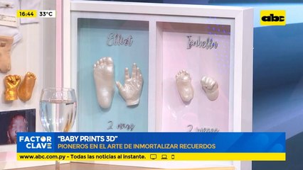 "Baby Prints 3D": Pioneros en el arte de inmortalizar recuerdos