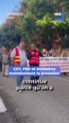 Nice : Manifestation à l'appel des syndicats pour maintenir la pression sur le gouvernement