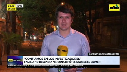 Familia Pecci no descarta ninguna hipótesis sobre el crimen