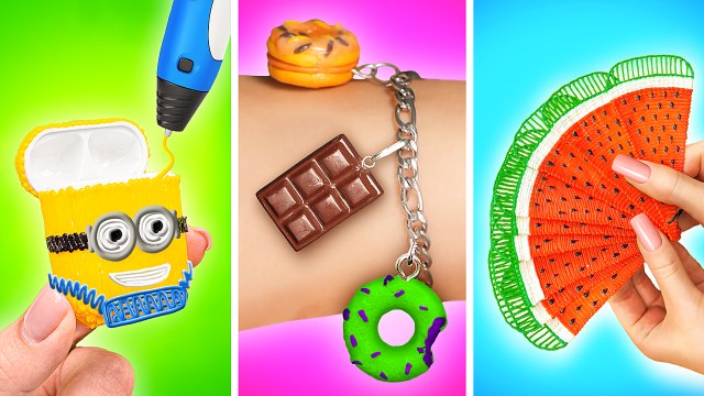 Watermelon Slime Fun 😋 DIY Tricks, Desserts & Life Hacks by 123 GO SCHOOL