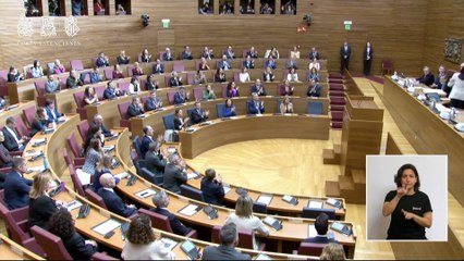 Siga en DIRECTO la toma de posesión de Juanfran Pérez Llorca como president de la Generalitat Valenciana