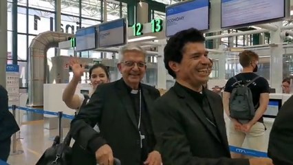 El Cardenal Adalberto Martínez Rumbo Al Paraguay