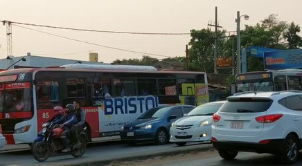 Regulada De Buses En Cuatro Mojones