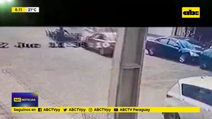 Redujeron a un robacoches tras un accidente