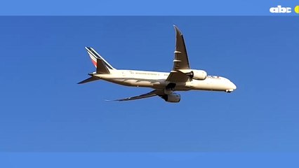 Avión de Air France en el Silvio Pettirossi