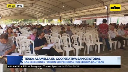 Tensa asamblea en cooperativa San Cristóbal