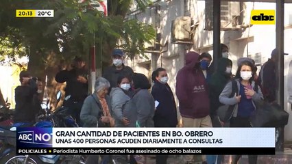 Gran Cantidad De Pacientes En Barrio Obrero