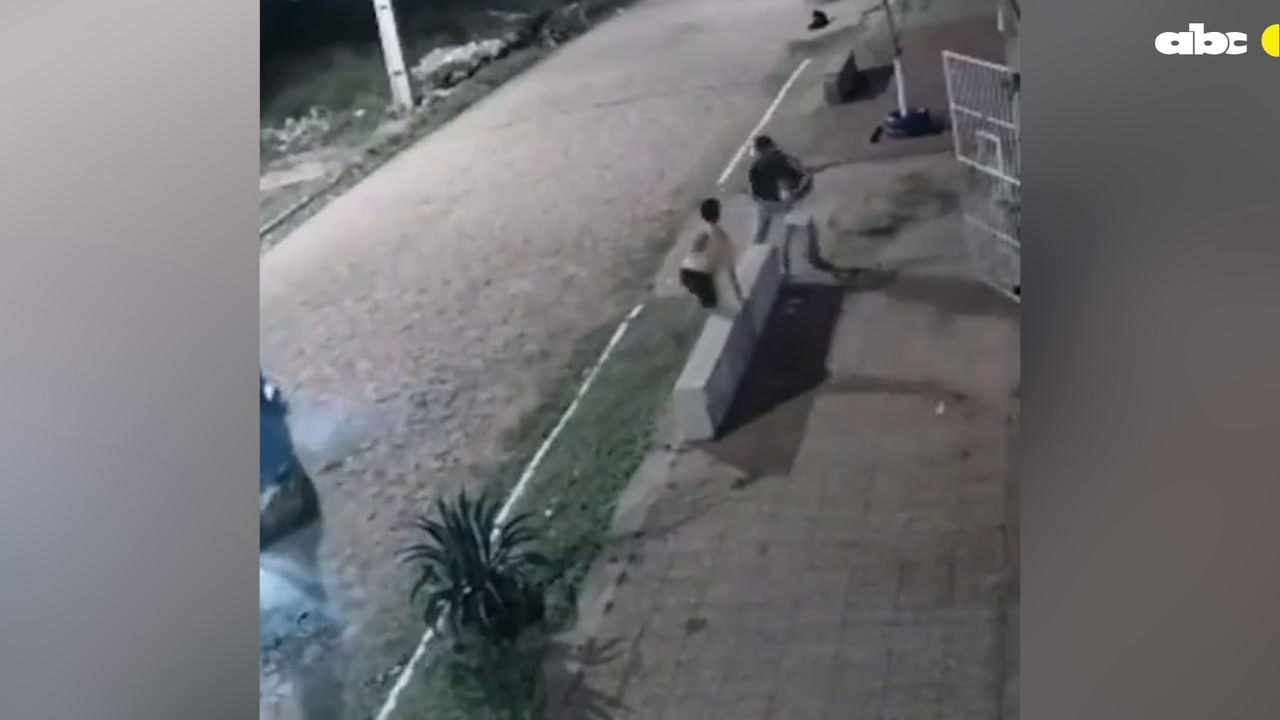 Asaltan a niños en Luque