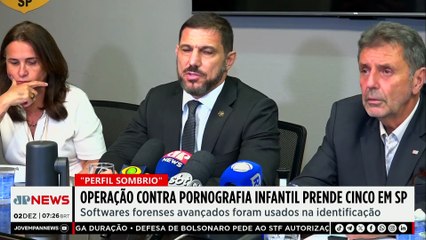 Operação contra pornografia infantil prende cinco em SP