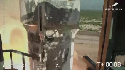 Cohete Blue Origin Se Estrella