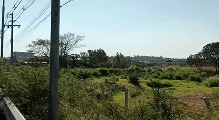 Incendio de pastizal en la zona de Ñu Guasu, Luque