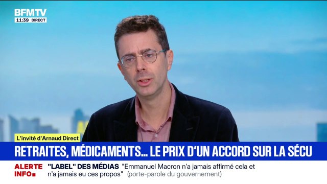Sécurité sociale: Le budget qui va être voté va la laisser en très fort déficit , déplore l'économiste Nicolas Bouzou