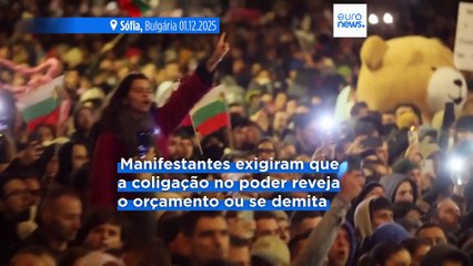Governo da Bulgária recua em plano orçamental controverso após protestos