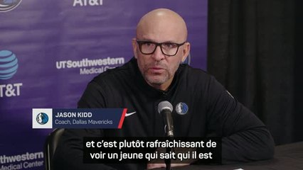 Mavericks - Jason Kidd loue la maturité de Ryan Nembhard pour sa performance exceptionnelle