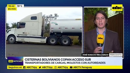 Cisternas Bolivianos copan Acceso Sur