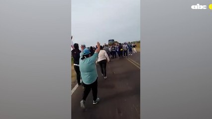 Argentina: Enfrentamiento entre barrabravas y piqueteros