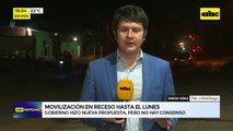 Camioneros levantan movilizaciones hasta el lunes