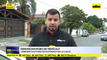 Denuncia robo de vehículo