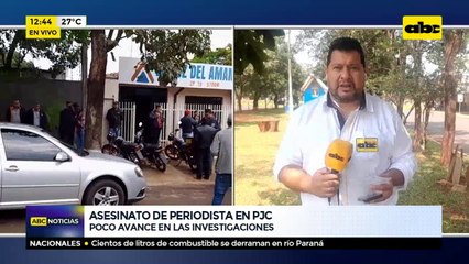 Asesinato al periodista Humberto Coronel en Pedro Juan Caballero