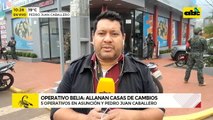 Operativo Belia: allanan casa de cambios