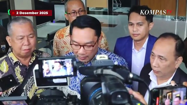 Pernyataan Ridwan Kamil Usai Diperiksa KPK soal Kasus Dugaan Korupsi Bank BJB