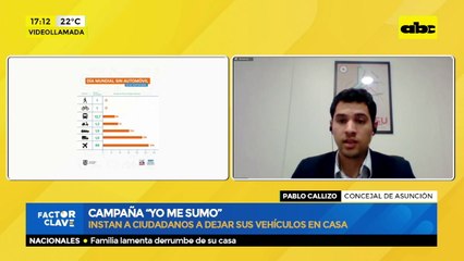 "Campaña yo me sumo" instan a ciudadanos a dejar sus vehículos en casa