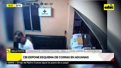 CBI expone esquema de coimas en Aduanas