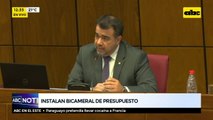 Instalan Comisión Bicameral de presupuesto