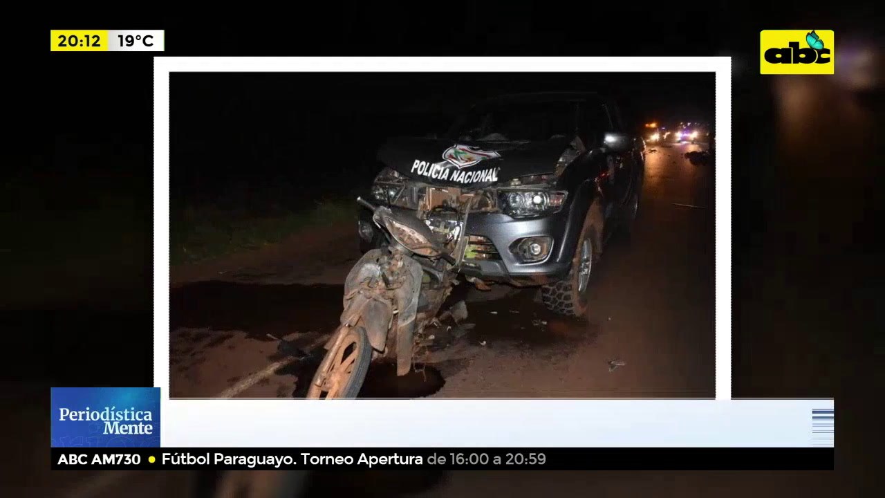 Patrullera protagoniza fatal accidente sobre la ruta PY05