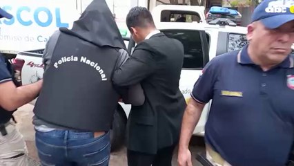 Ricahrt Joseph Scherthan fue trasladado para trámites de documentaciones. Permanecerá detenido en interpol de la policía nacional