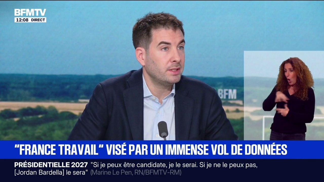France Travail visé par un vol de données, 1,6 million de personnes sont concernées