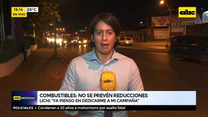 Combustible: no se prevén reducciones