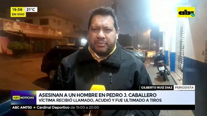 Asesinan a un hombre en Pedro Juan Caballero