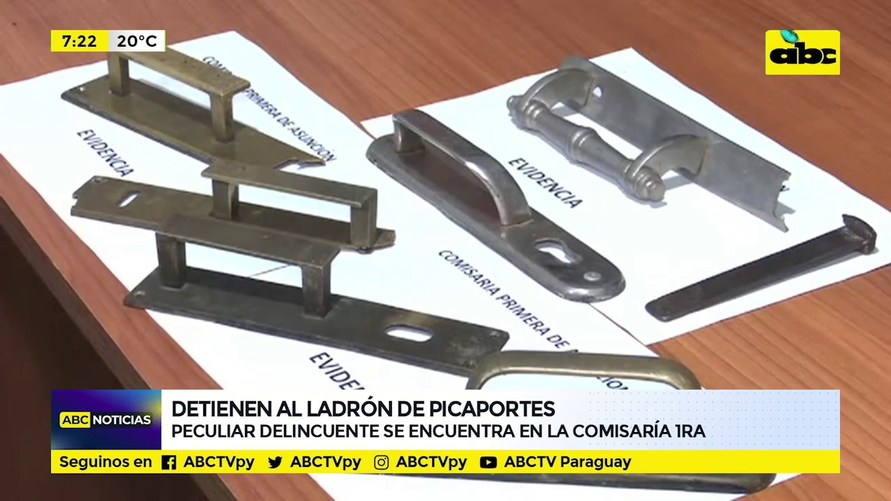 Roban bocallaves y picaportes de bronce en seis segundos
