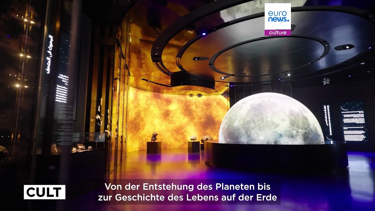 Das naturhistorische museum in abu dhabi eröffnet mit seltenen fossilien und kosmischen wundern