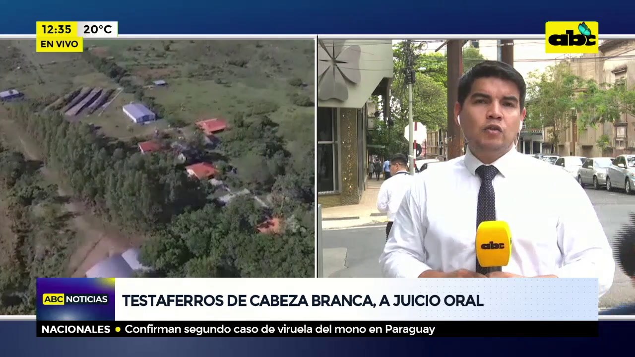 Testaferros de cabeza branca, a juicio oral