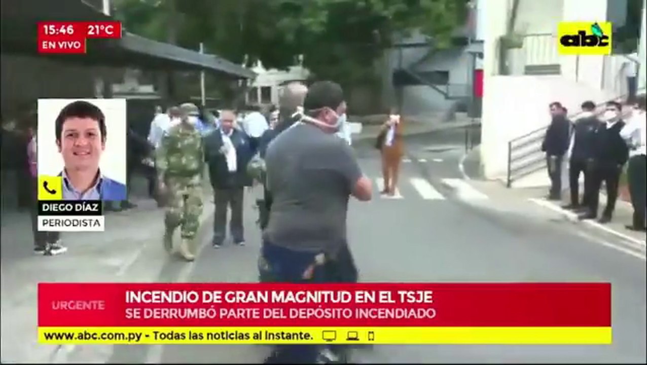 Incendio Tsje, Wagner Corte Redes