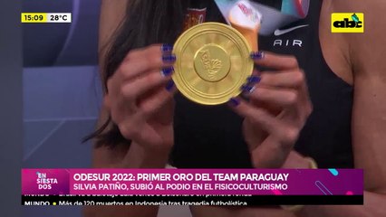 Primer Oro Del Team Paraguay En La Odesur 2022